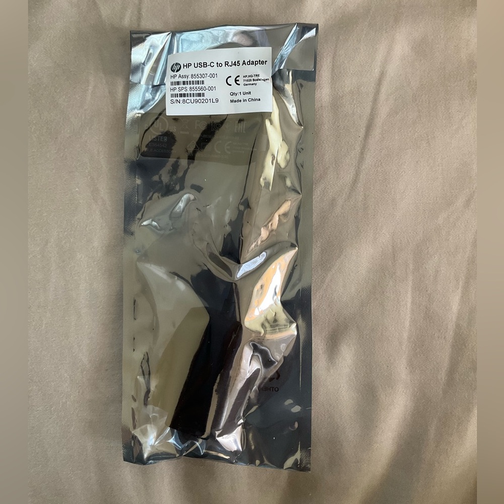 HP USB-C to RJ45 Adapter - Picture 4 of 8
